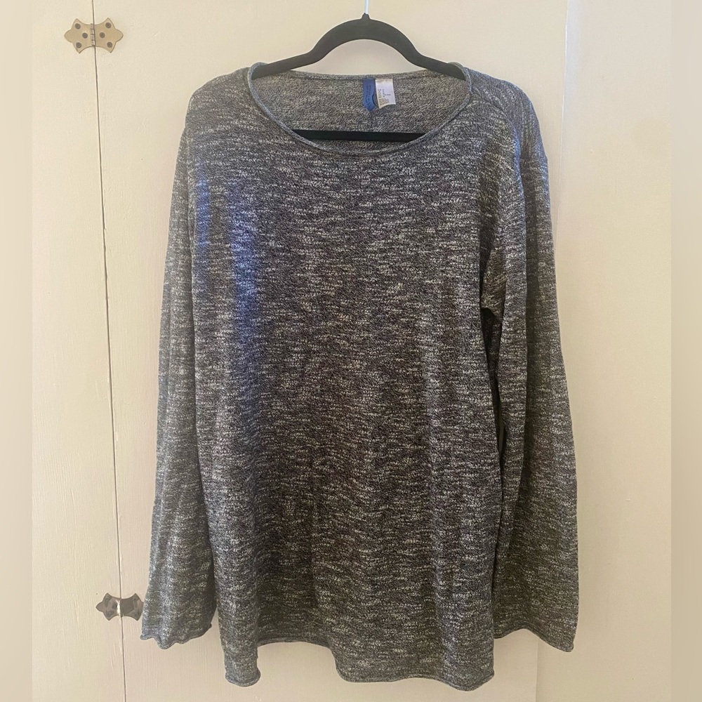 H&M Divided Basics long sleeve grey (static)